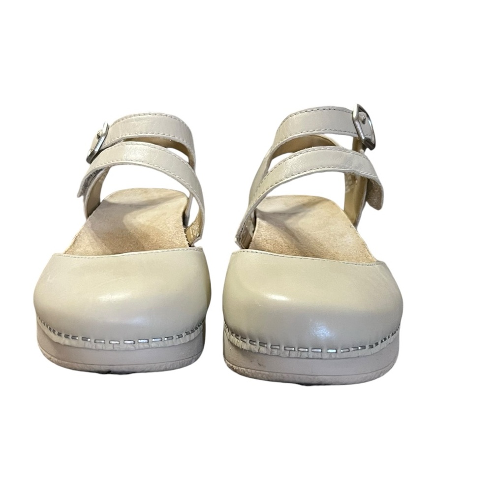 Dansko Womens Slip On Rissa Closed Toe Shoe In Ivory 37 (6.5-7) - Picture 6 of 14